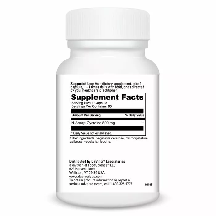 N-Acetyl Cysteine 500mg #90